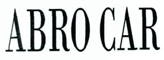 Abro Car Device mark 4068738 Trademark