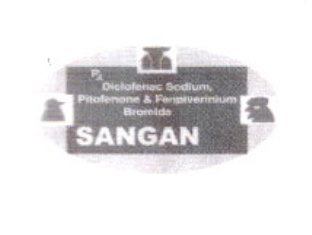 Sangan With Device. Device mark 4064473 Trademark