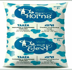 Bharat Horns With Device Of Cow Device mark 4071999 Trademark