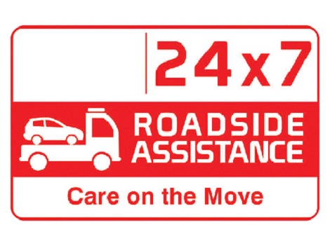 Roadside Assistance (logo And Device With Tagline Care On The Move) Device mark 4073599 Trademark