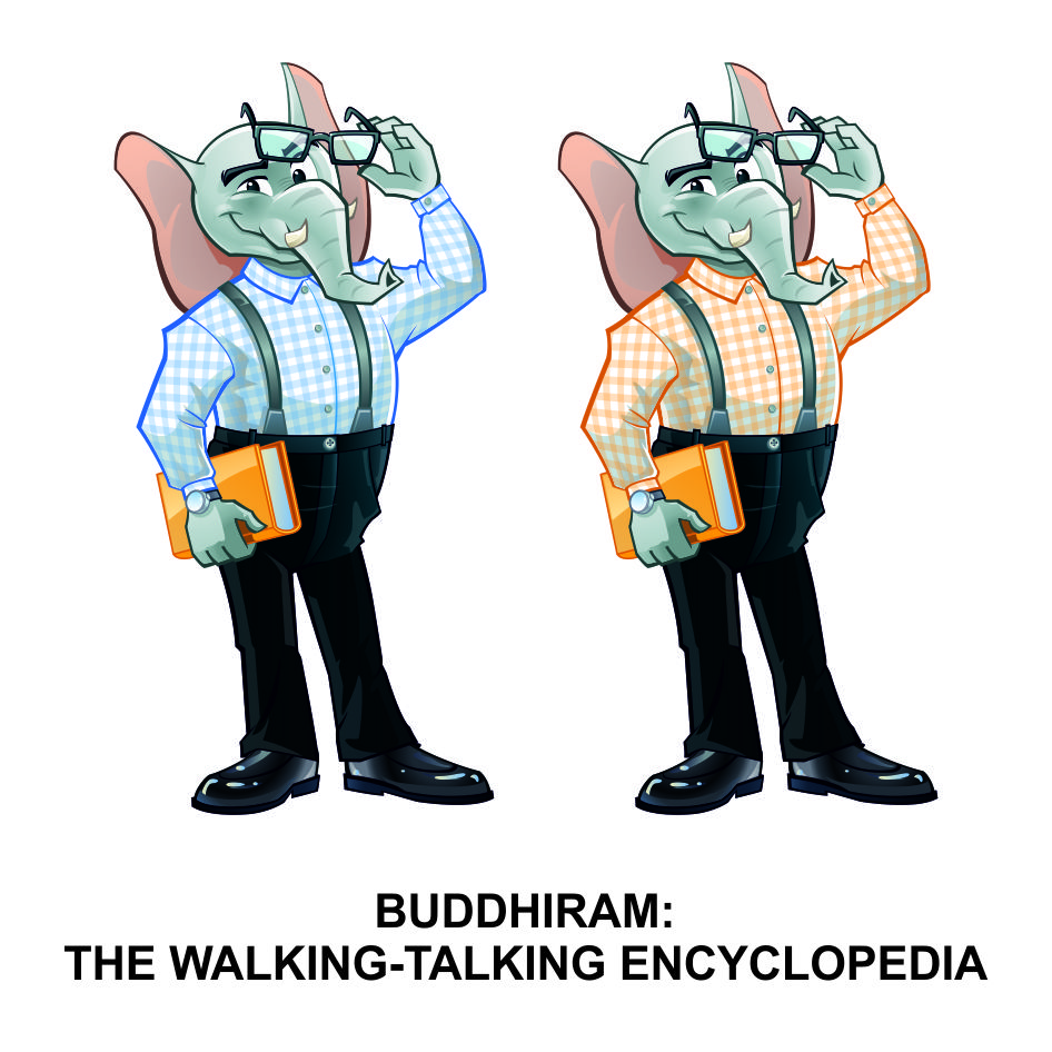 Buddhiram The Walking-talking Encyclopedia Device mark 4074190 Trademark