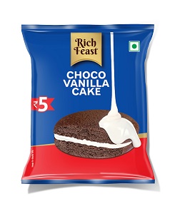 Rich Feast- Choco Vanilla Cake Device mark 4076285 Trademark