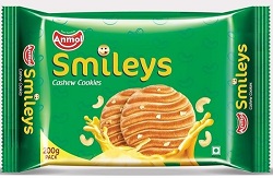 Smileys Cashew Cookies Device mark 4079764 Trademark