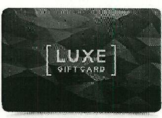 Luxe Gift Card Device mark 4080272 Trademark