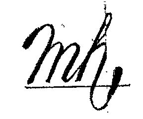 M H (device) Device mark 282224 Trademark