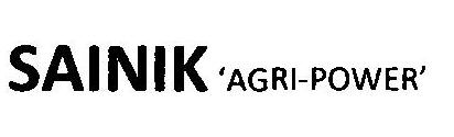 Sainik 'agri-power' Device mark 4085673 Trademark