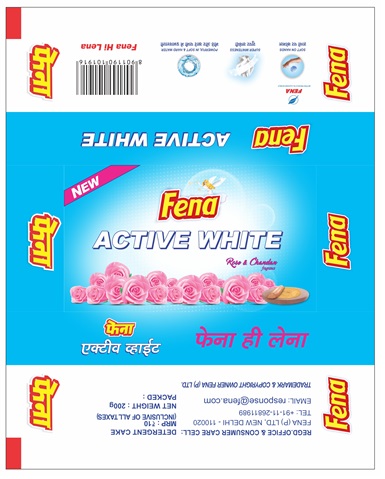 Fena Active White (label) Device mark 4086060 Trademark