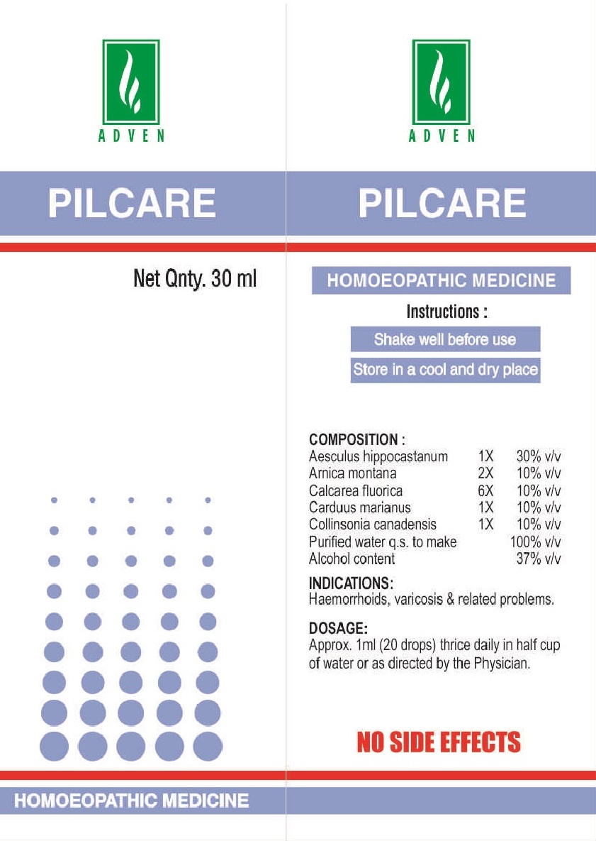 Adven Pilcare (label) Device mark 4095204 Trademark