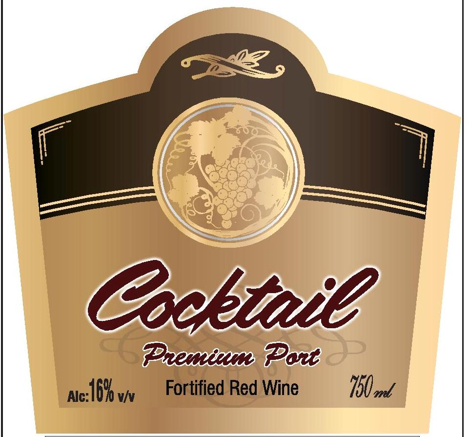 Cocktail Premium Port Fortified Red Wine Device mark 4095982 Trademark
