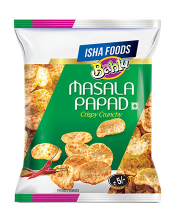Bablu Masala Papad Device mark 4087549 Trademark