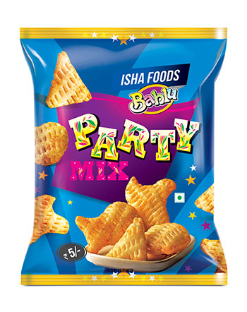 Isha Foods Bablu Party Mix Device mark 4087552 Trademark