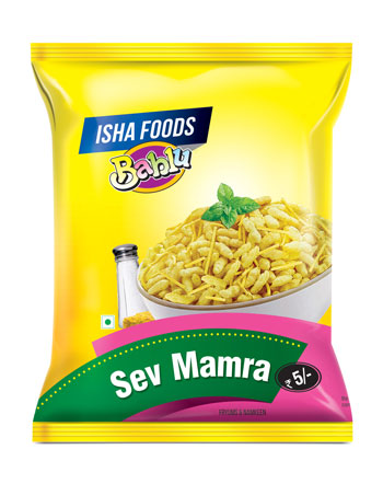 Isha Foods Bablu Sev Mamra Device mark 4087557 Trademark