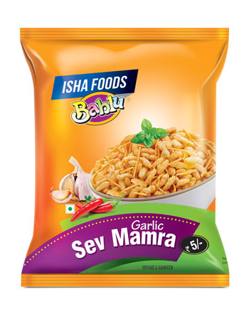 Bablu Garlic Sev Mamra Device mark 4087558 Trademark