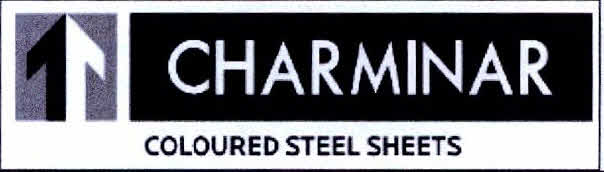 Charminar Coloured Steel Sheets Device mark 4090909 Trademark