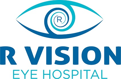 R Vision Eye Hospital With Logo Device mark 4094239 Trademark