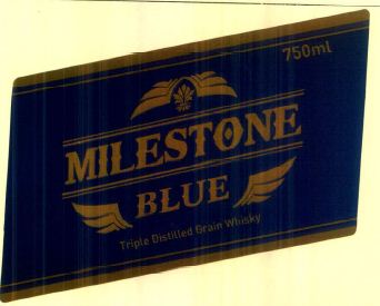Milestone Blue Device mark 4099954 Trademark