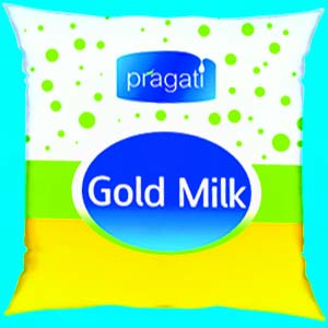 Pragati Gold Milk Device mark 4101201 Trademark