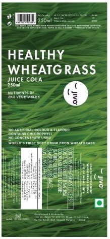 Jivo Healthy Wheatgrass Juice Device mark 4101596 Trademark