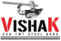 Vishak 550 Tmt Steel Bars Device mark 4105013 Trademark
