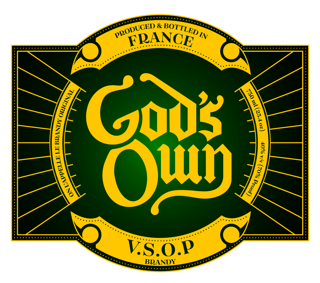 God’s Own (label) Device mark 4105083 Trademark