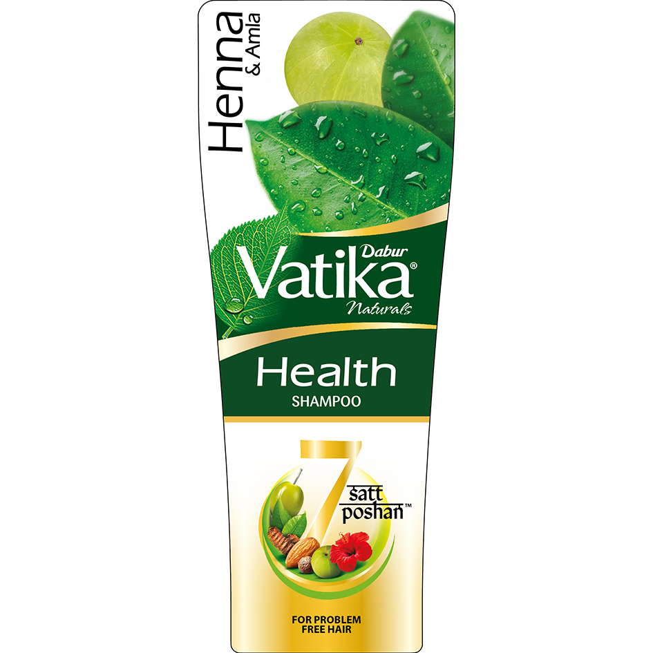 Dabur Vatika Health Shampoo Label Device mark 4105995 Trademark