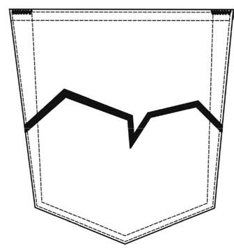 Pocket Logo Device mark 4107266 Trademark