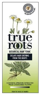 True Roots Botanical Hair Tonic Label Device mark 4109287 Trademark