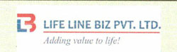 Life Line Biz Pvt. Ltd. - Adding Value To Life! With Lb Logo Device mark 4115678 Trademark