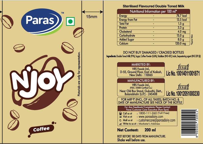 Paras N'joy With Device Device mark 4116262 Trademark