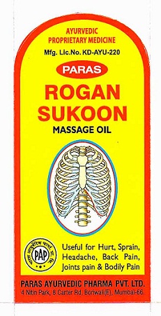 Paras Rogan Sukoon Device mark 4116786 Trademark
