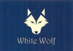White Wolf With Device Of Face Of Wolf Device mark 4117197 Trademark