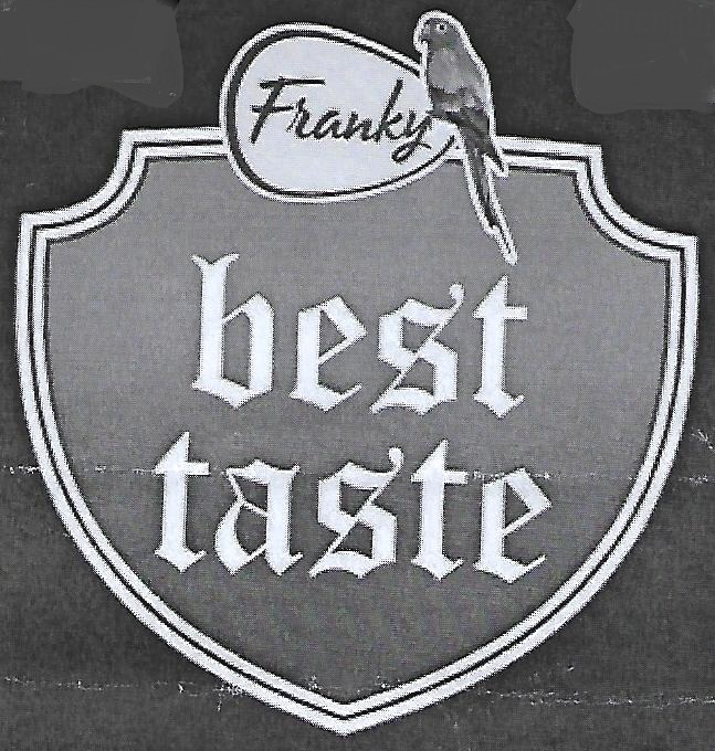 Franky Best Taste Device mark 4118751 Trademark