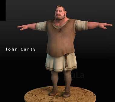 John Canty With Cartoon Image Device mark 4117917 Trademark