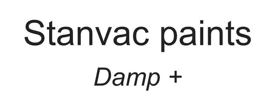 Stanvac Paints Damp + Device mark 4120632 Trademark
