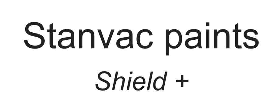Stanvac Paints Shield + Device mark 4120635 Trademark