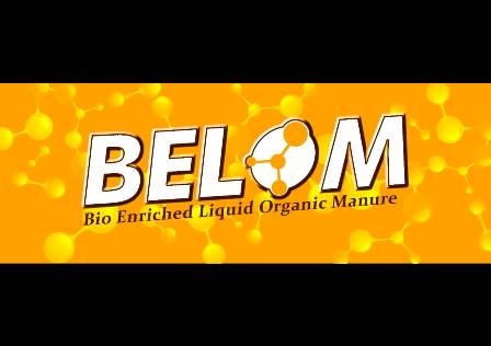 Belom Bio Enriched Liquid Organic Manure (logo) Device mark 4121445 Trademark