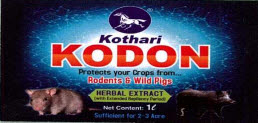 Kothari Kodon Device mark 4124362 Trademark