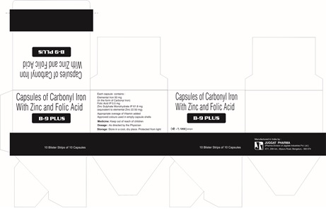 B-9 Plus (package Label) Device mark 4125056 Trademark