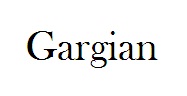 Gargian Device mark 4126498 Trademark