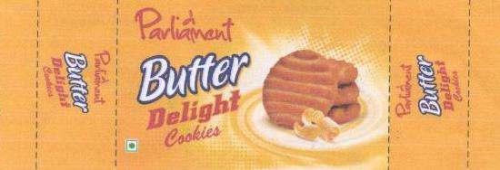 Parliament Butter Delight Cookies Device mark 4130394 Trademark