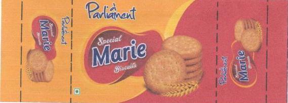 Parliament Special Marie Biscuits Device mark 4130397 Trademark