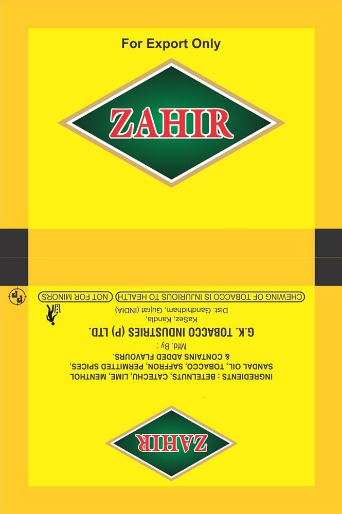 Zahir Device mark 4131525 Trademark