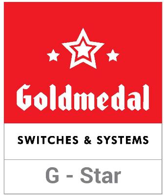 Goldmedal G - Star (logo) Device mark 4128600 Trademark