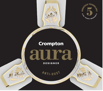 Crompton Aura Within Fan Design Device mark 4129554 Trademark