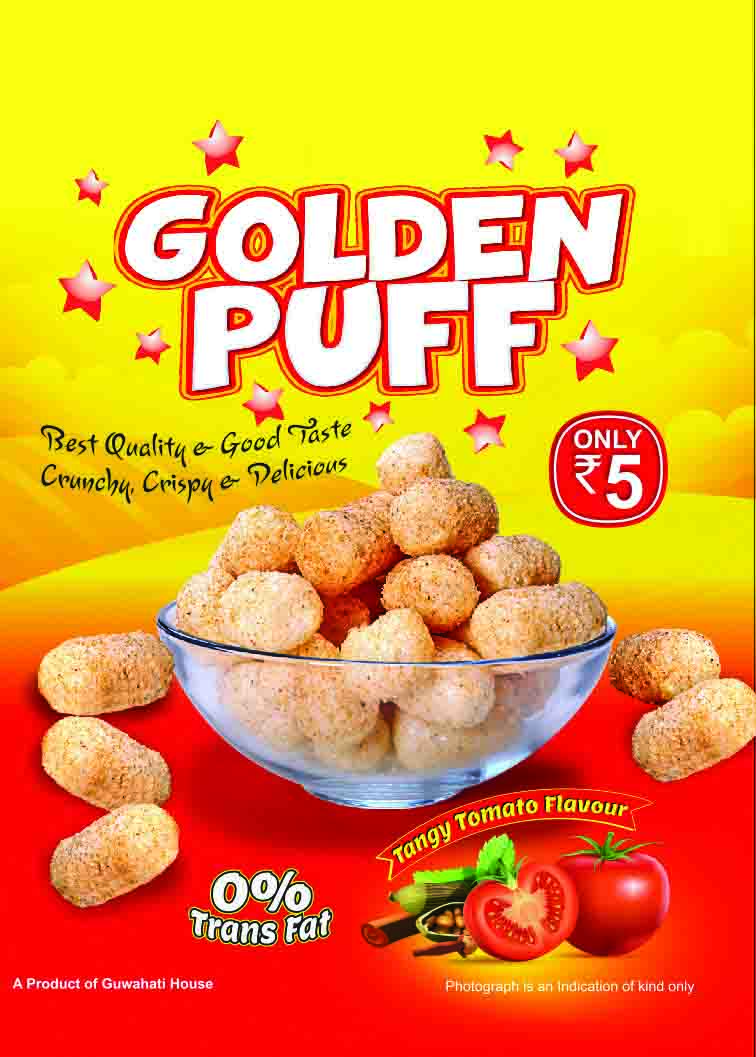 Golden Puff Device mark 3960455 Trademark