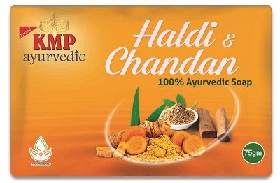 Kmp Ayurvedic Haldi & Chandan Device mark 3950560 Trademark