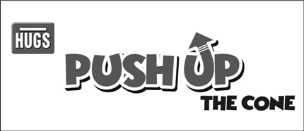 Hugs Push Up The Cone Device mark 4143144 Trademark