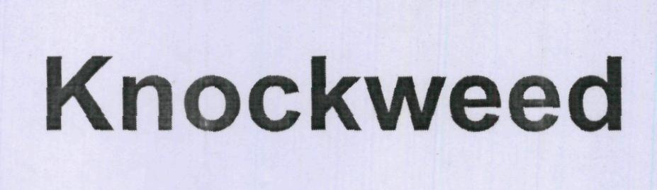 Knockweed Device mark 4145462 Trademark
