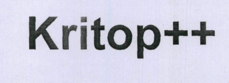 Kritop++ Device mark 4145465 Trademark