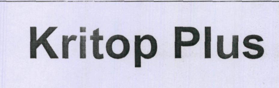 Kritop Plus Device mark 4145467 Trademark